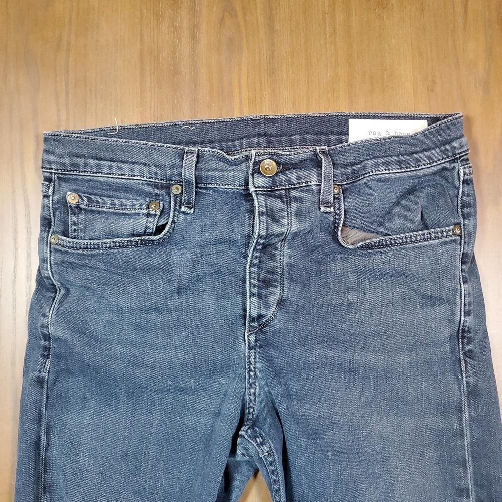 Rag & Bone Men's blue Fit 2 Slim Jeans Mens Size 32